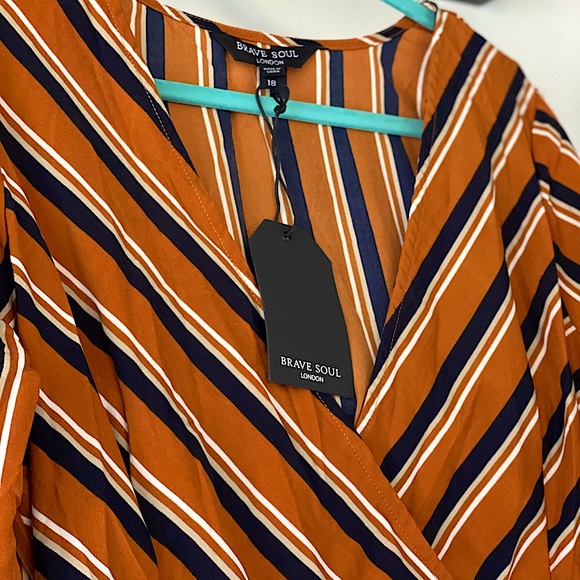 Brave Soul Wrap Dress - Picture 2 of 4